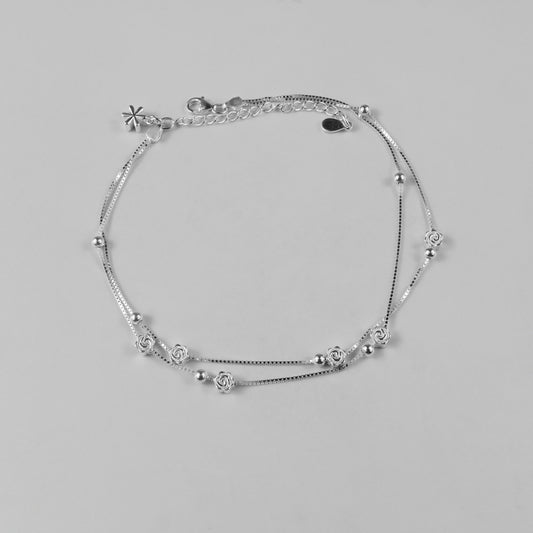 Lustre of Roses Anklet
