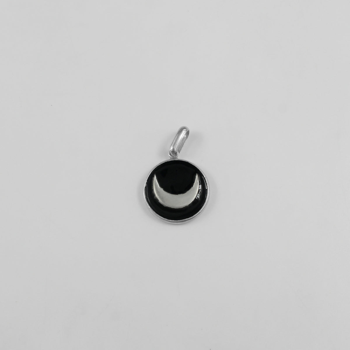 Midnight Crescent Pendant