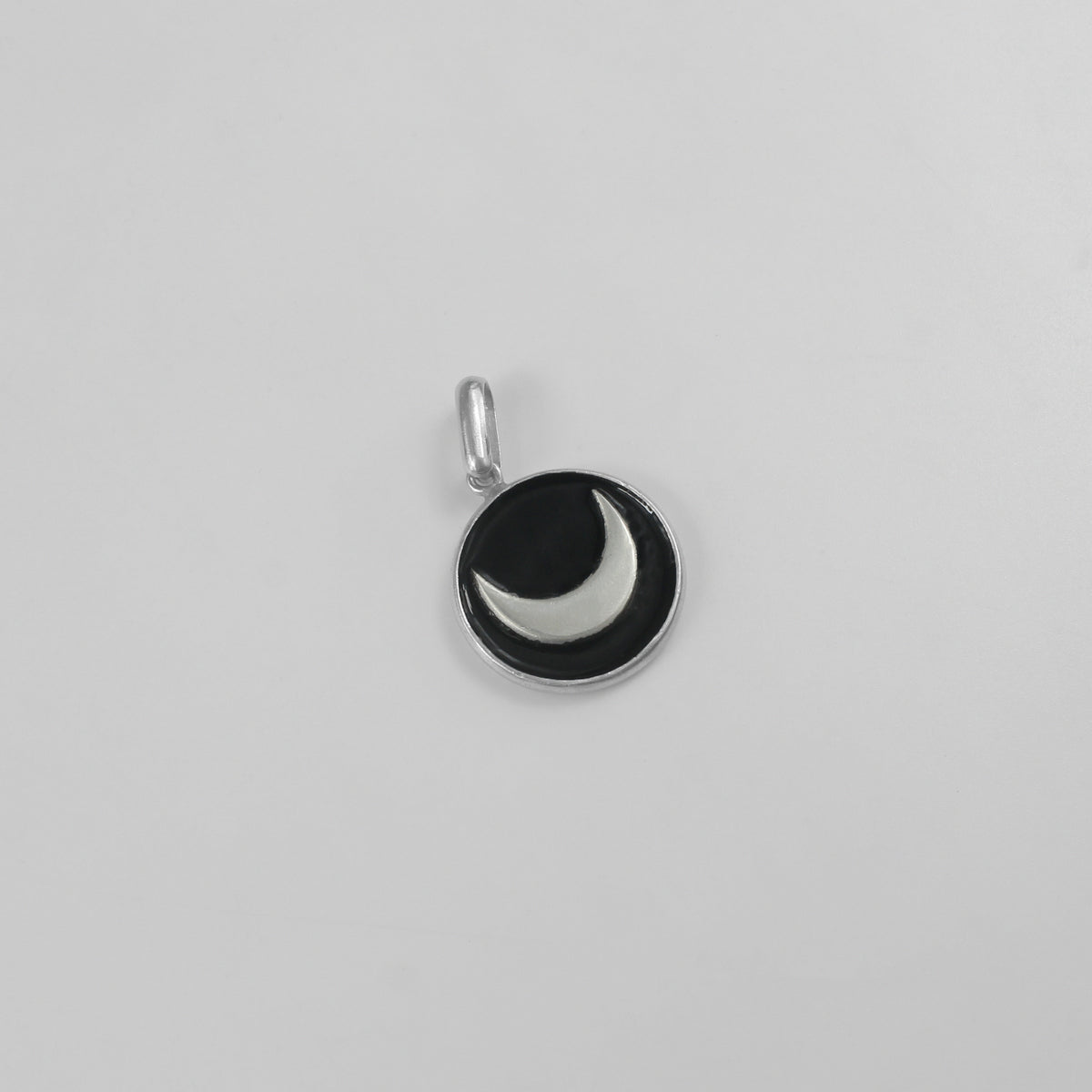 Midnight Crescent Pendant