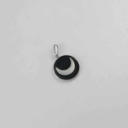 Midnight Crescent Pendant