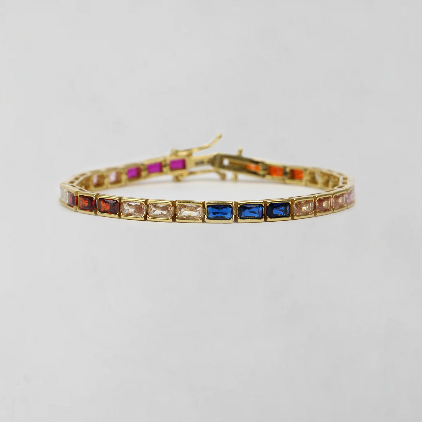 Mosaic Tennis Bracelet
