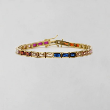 Mosaic Tennis Bracelet