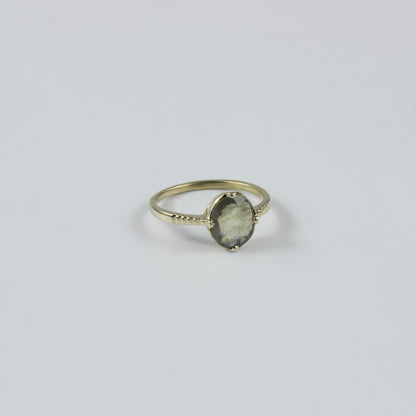 Mosslight Oval Ring
