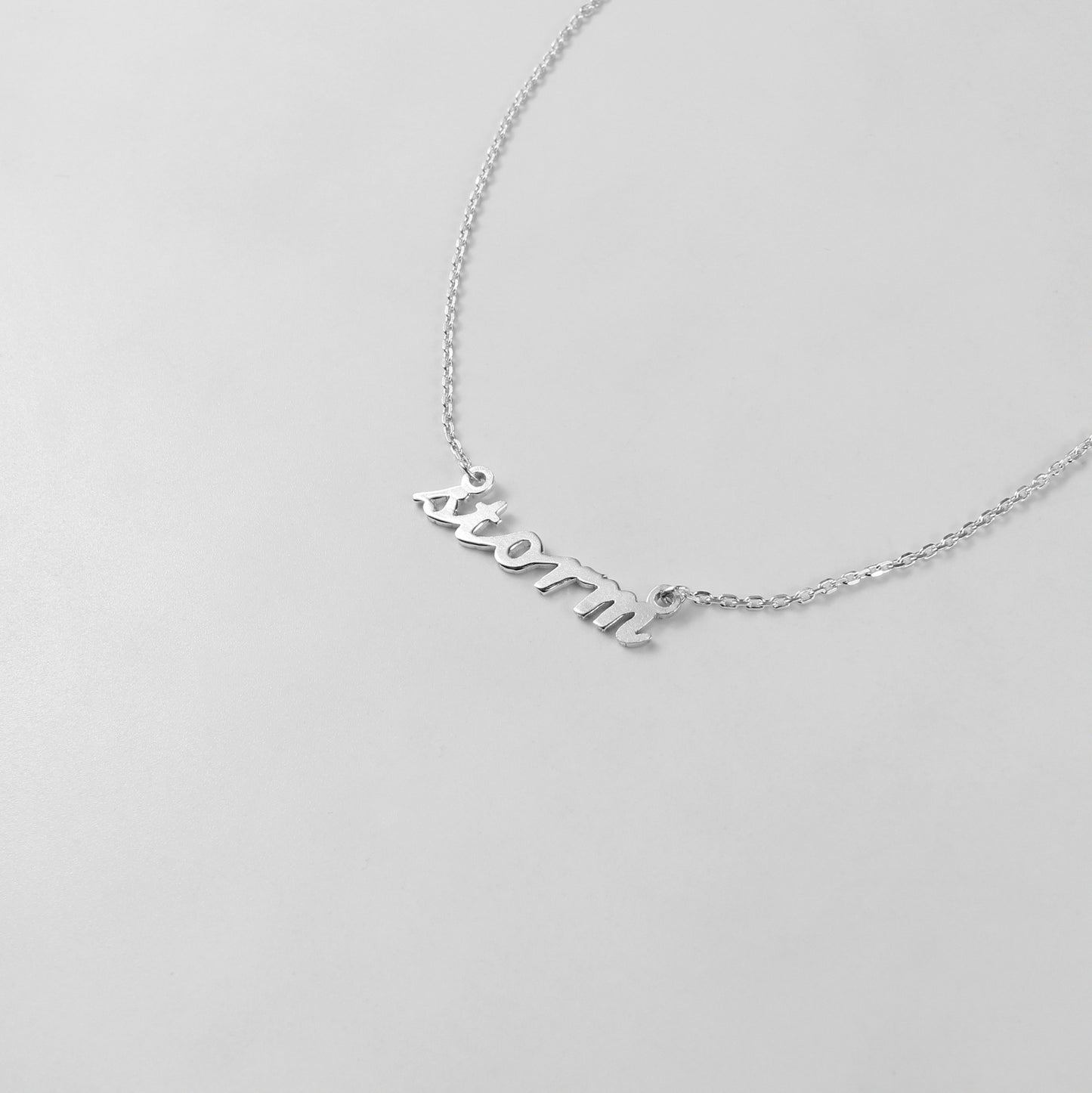 Nameplate Necklace