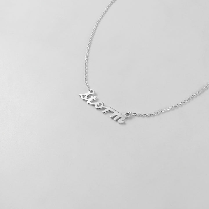 Nameplate Necklace