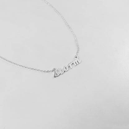 Nameplate Necklace