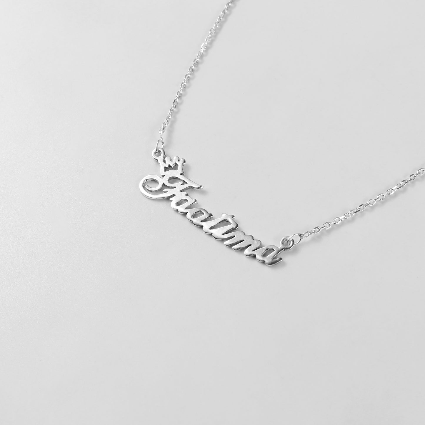 Nameplate Necklace