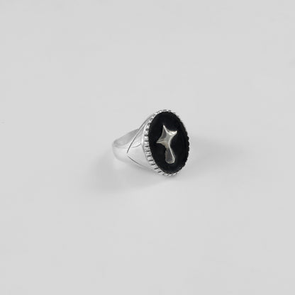 Obsidian Icon Ring