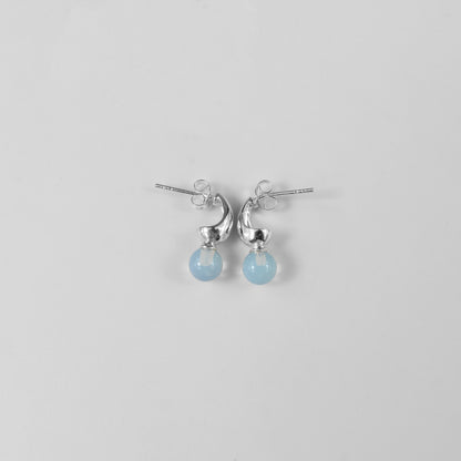 Ocean Mist Arcs Ear Studs