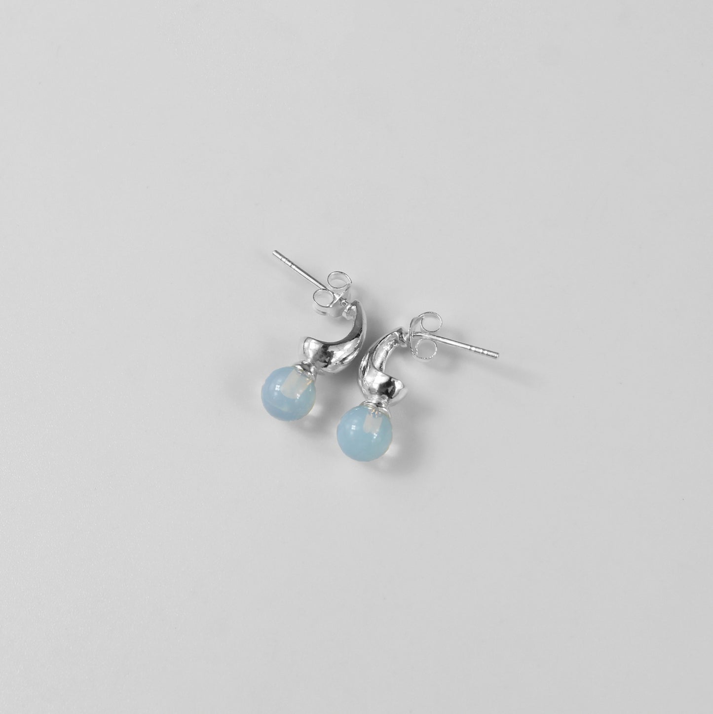 Ocean Mist Arcs Ear Studs