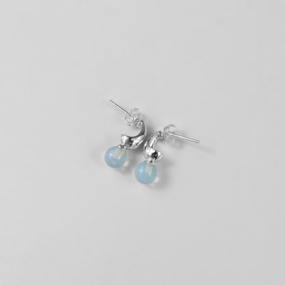 Ocean Mist Arcs Ear Studs