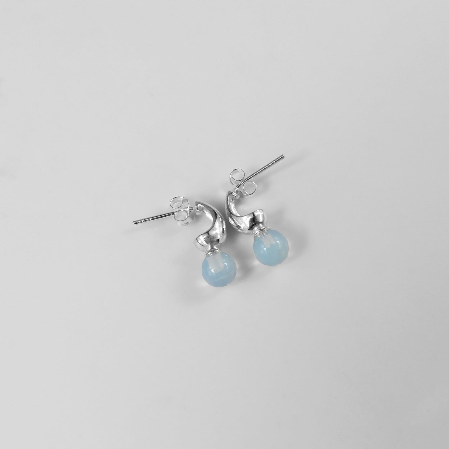 Ocean Mist Arcs Ear Studs