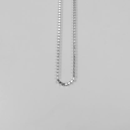 Pattern Box Box Necklace