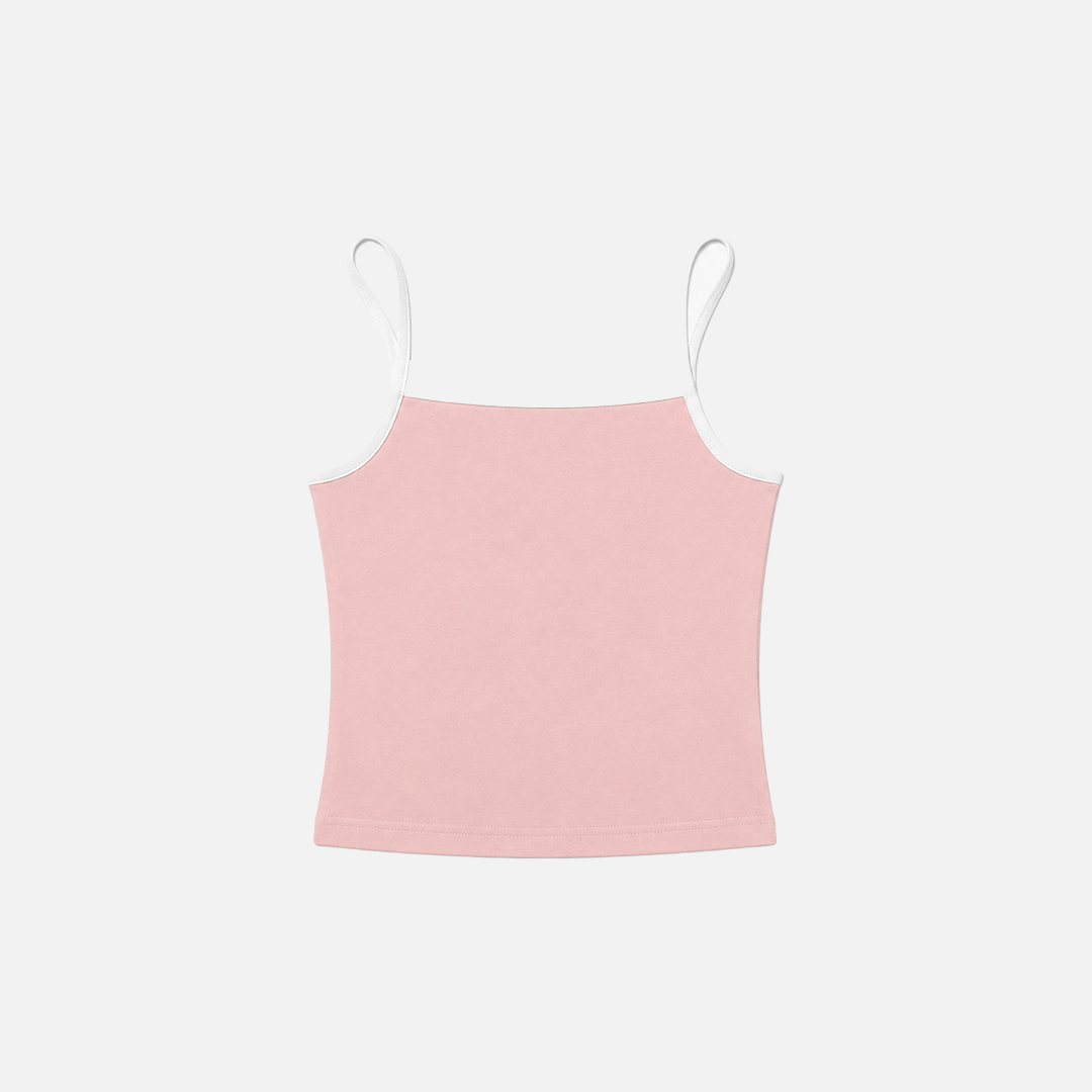 Pink cami tank top