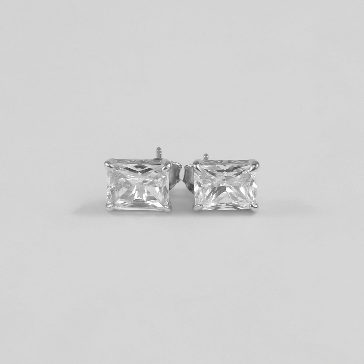 Prism Square Ear Studs