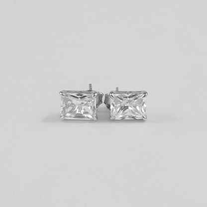 Prism Square Ear Studs