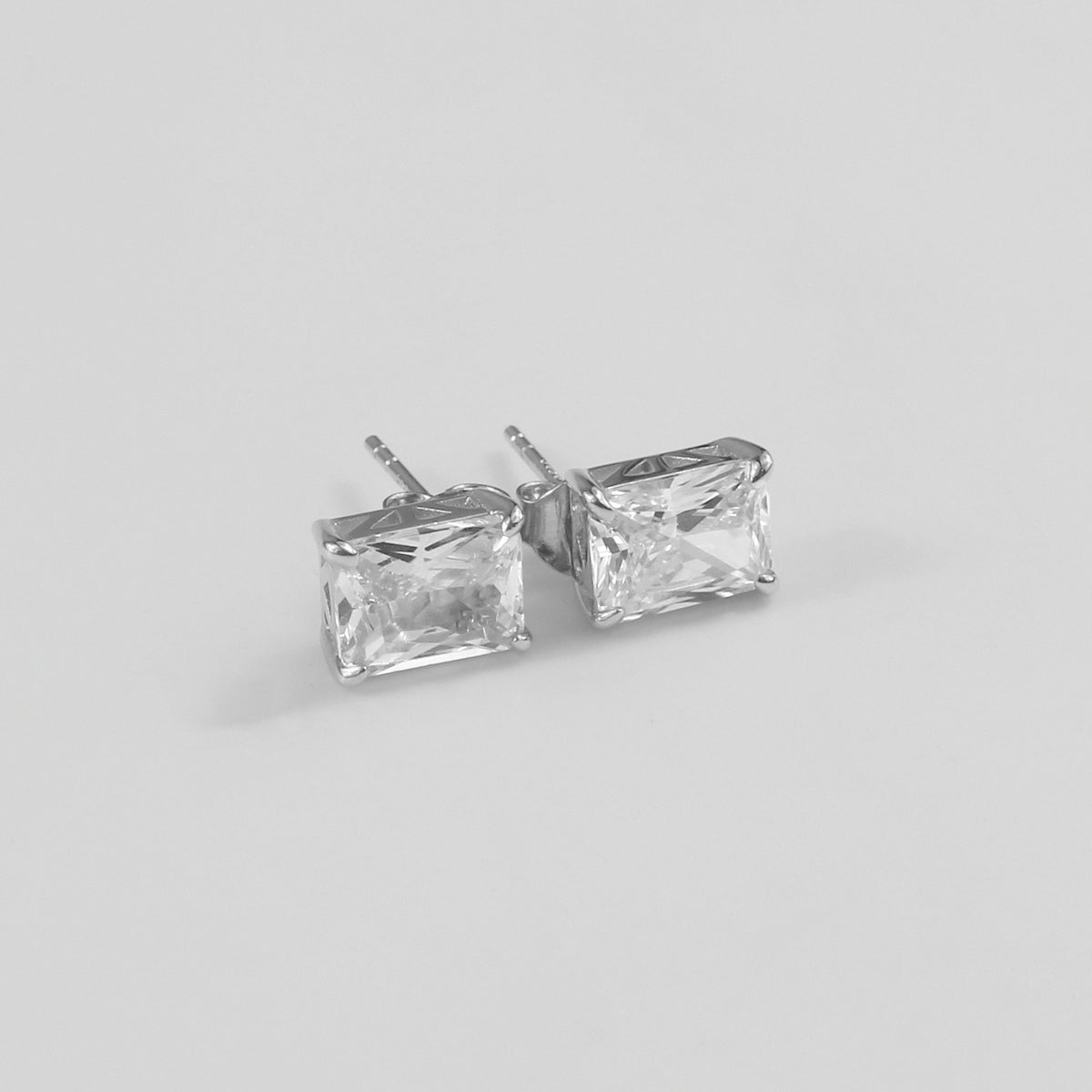 Prism Square Ear Studs