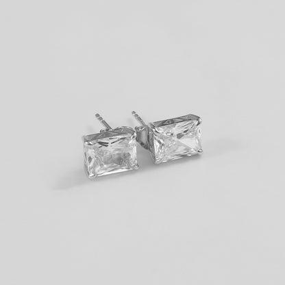 Prism Square Ear Studs
