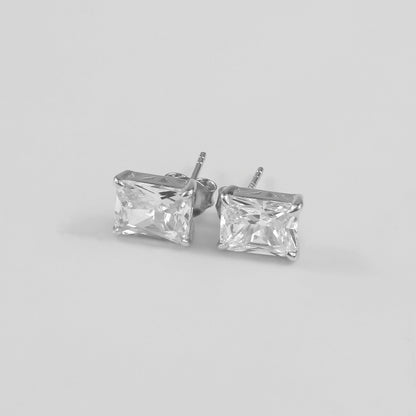 Prism Square Ear Studs