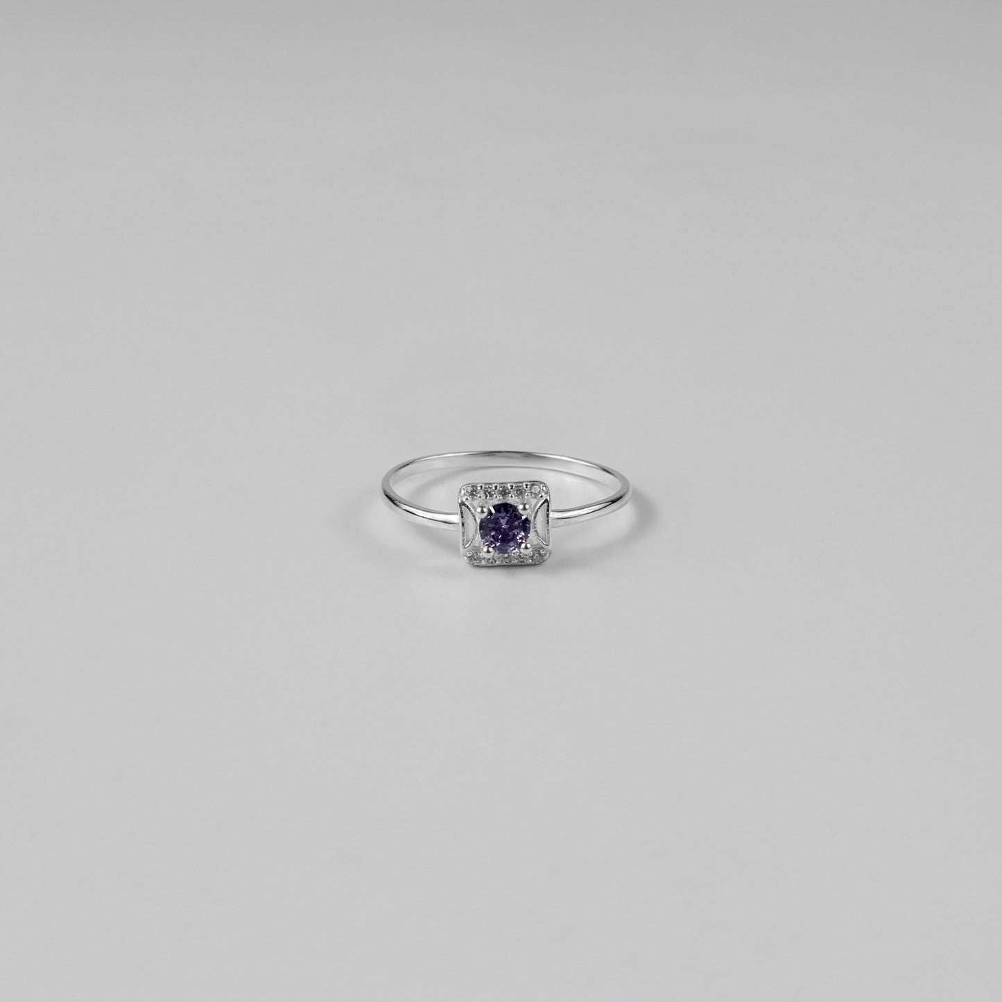 Purple Quadrant Ring