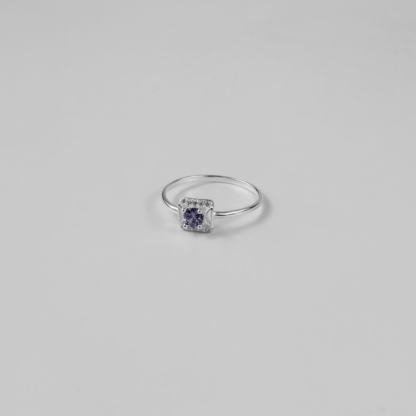 Purple Quadrant Ring