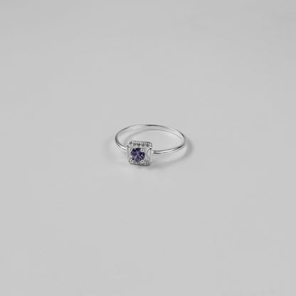 Purple Quadrant Ring
