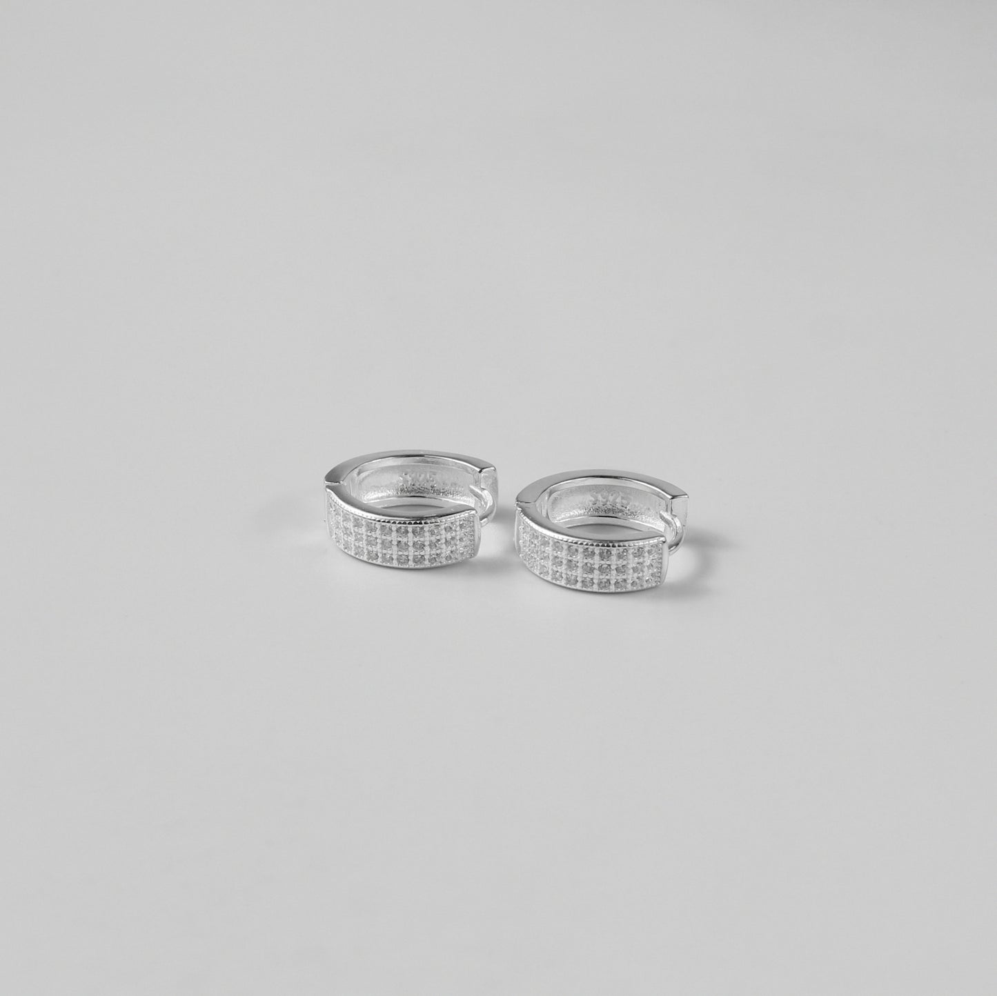 Radiant Facet Hoops