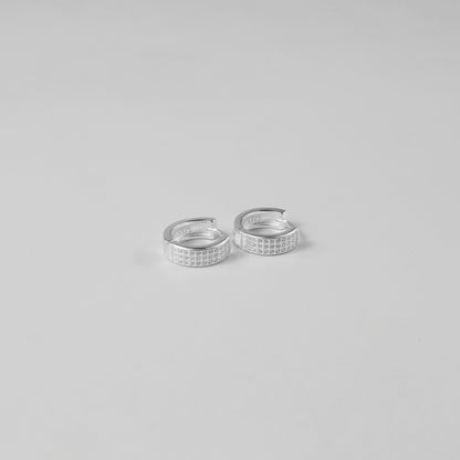 Radiant Facet Hoops