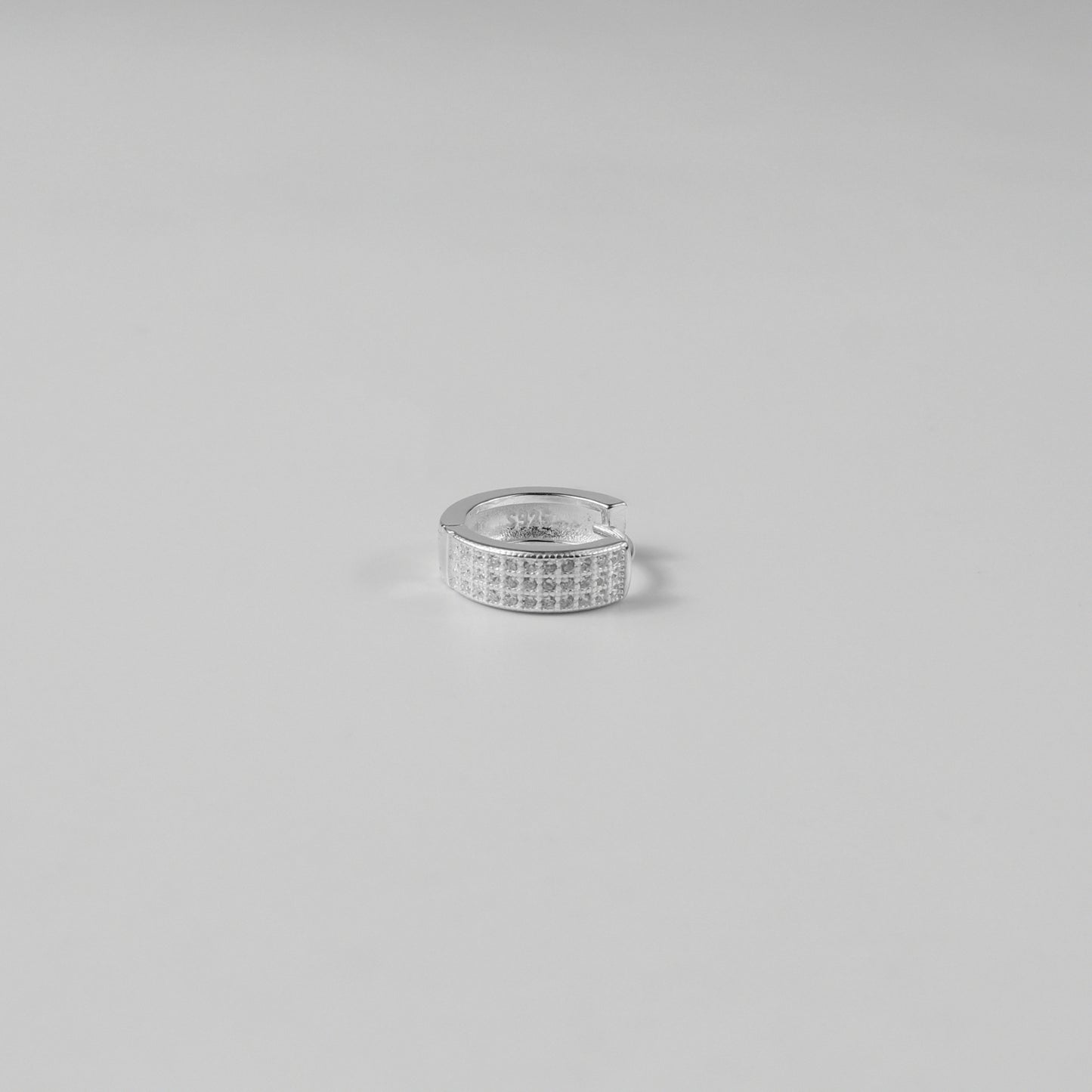 Radiant Facet Hoops
