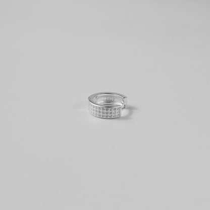 Radiant Facet Hoops