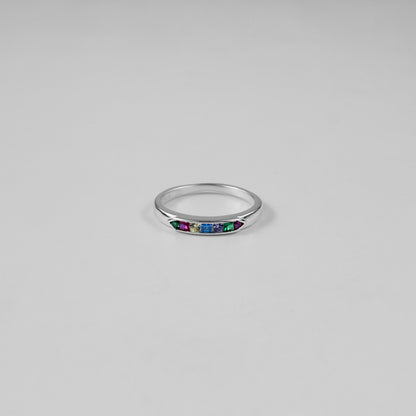 Rainbow Quoin Ring