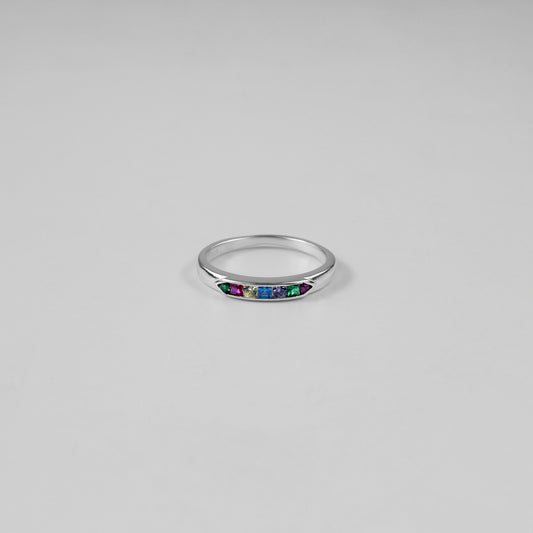 Rainbow Quoin Ring
