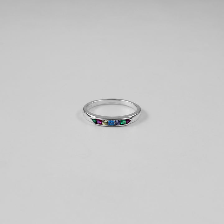 Rainbow Quoin Ring
