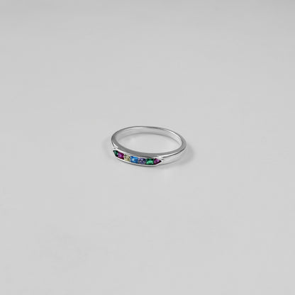 Rainbow Quoin Ring