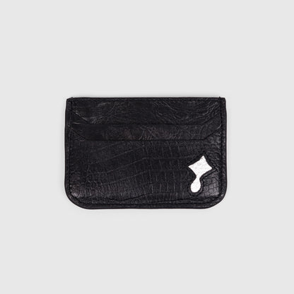 Regal CrocLine Card Holder (Black)