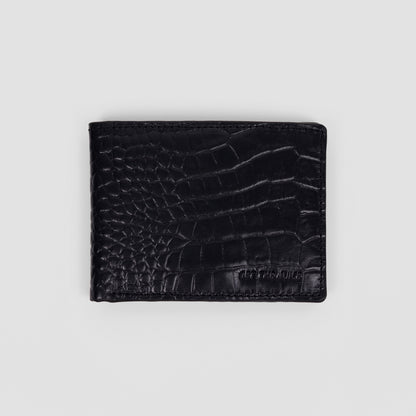 Regal CrocLine Wallet (Dark Blue)