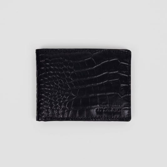 Regal CrocLine Wallet (Dark Blue)