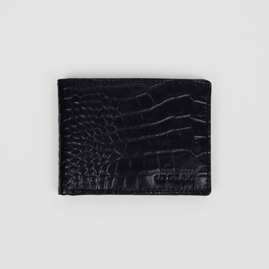 Regal CrocLine Wallet (Dark Blue)