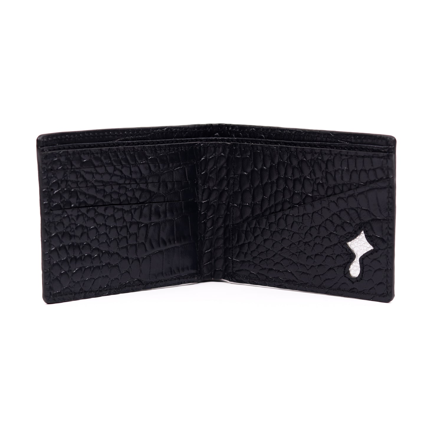 Regal CrocLine Wallet (Dark Blue)