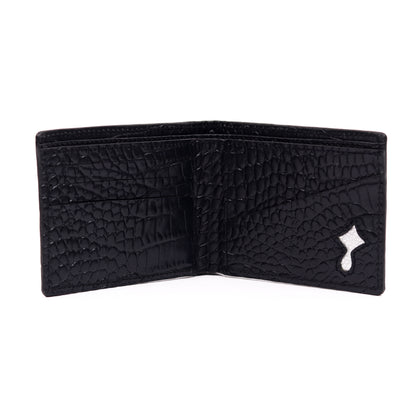 Regal CrocLine Wallet (Dark Blue)
