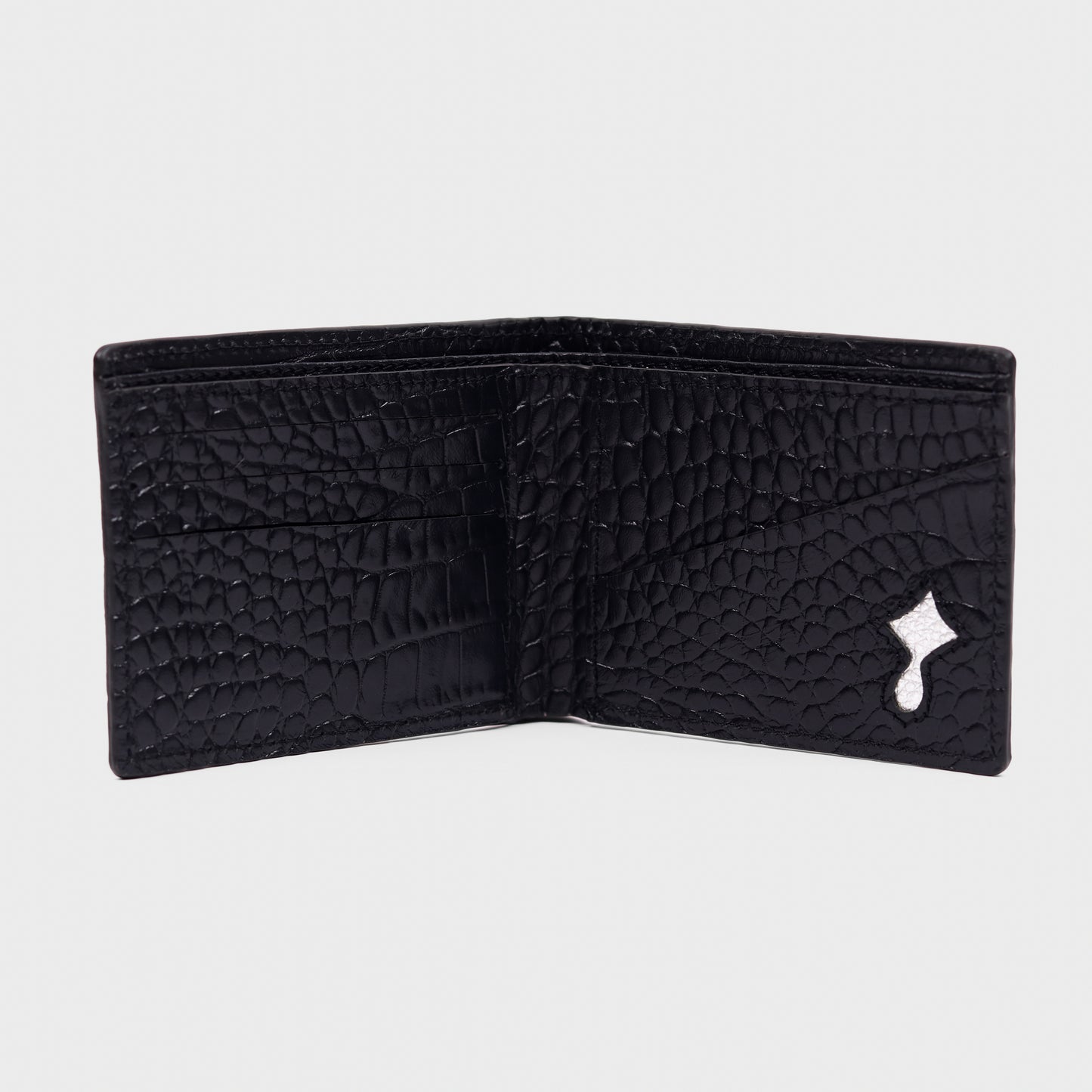 Regal CrocLine Wallet (Dark Blue)