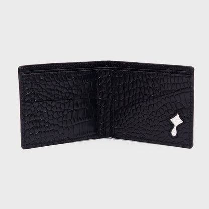 Regal CrocLine Wallet (Dark Blue)