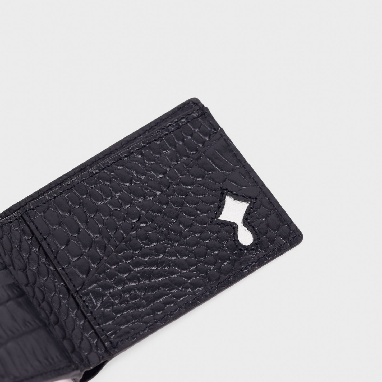 Regal CrocLine Wallet (Dark Blue)
