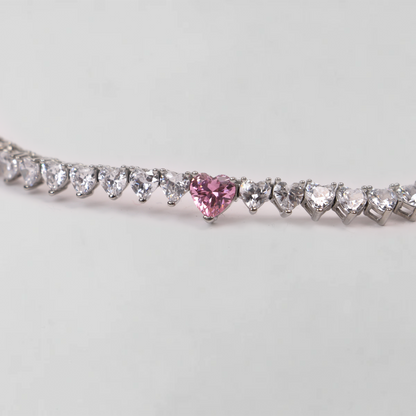 Roselight Tennis Necklace