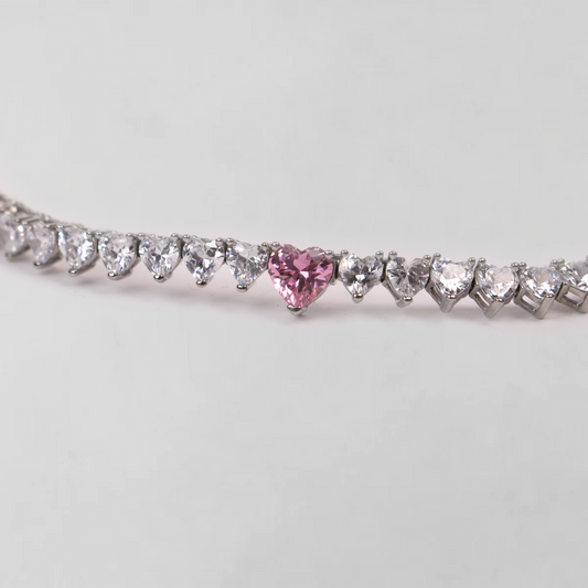 Roselight Tennis Necklace