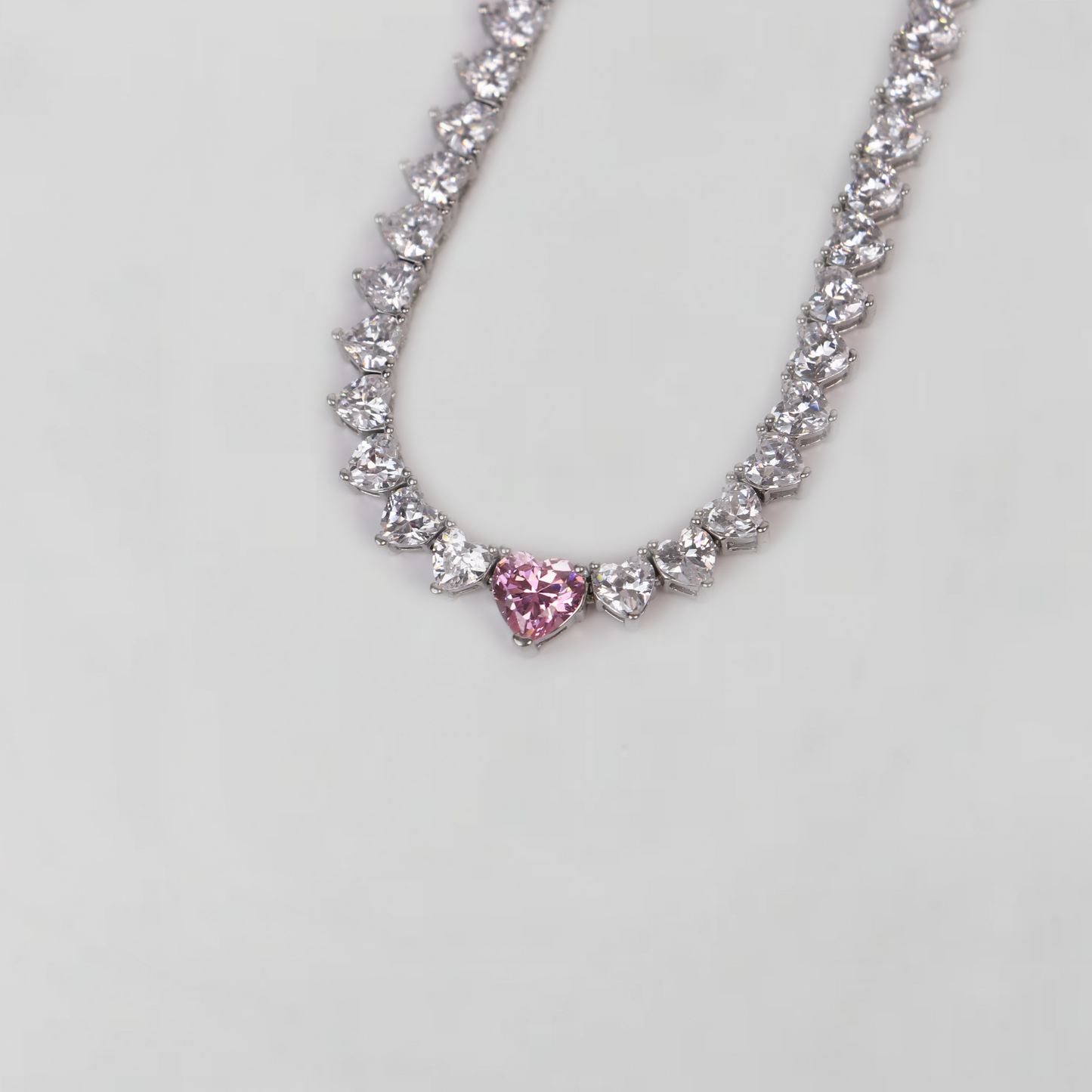 Roselight Tennis Necklace