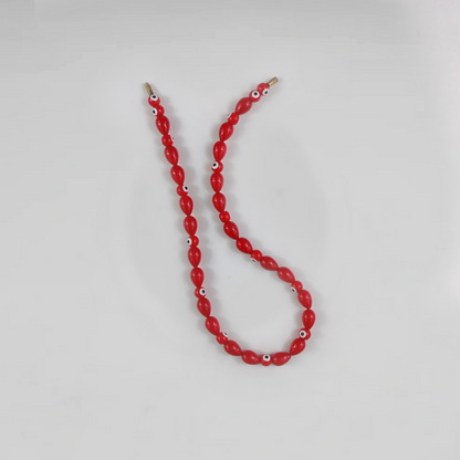 Rouge Vision Beaded Collar