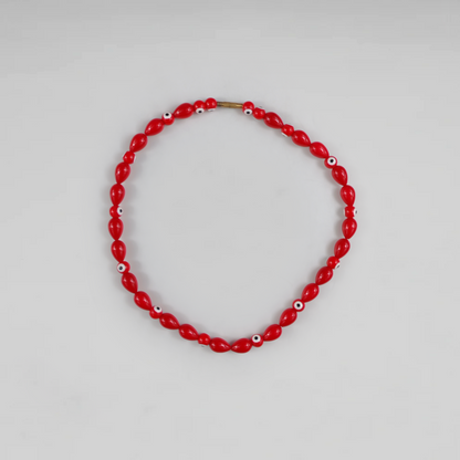Rouge Vision Beaded Collar