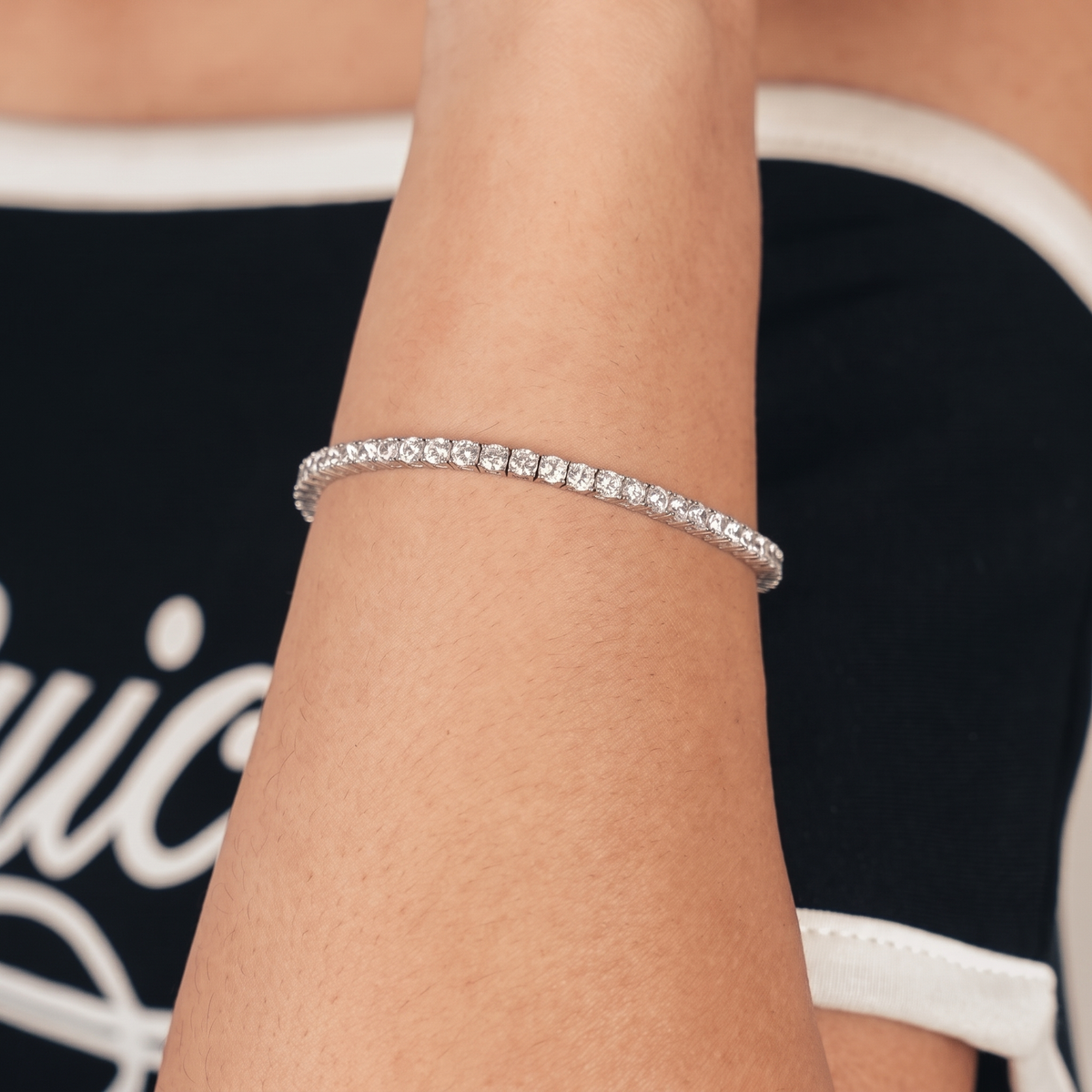 Round Tennis Bracelet