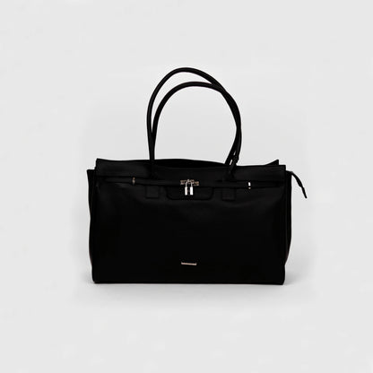 Sable Grain City Leather Bag